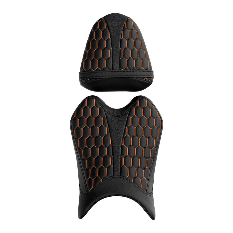 Asientos de conductor de pasajero aptos para Yamaha YZF R6 YZF-R6 YZFR6 2008-2016 09 10 Foto 3 de 4