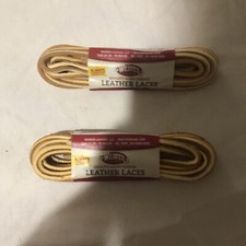 Weaver Leather - 2 pack Laces / Chestnut Alum Tanned Leather / each one 72" long