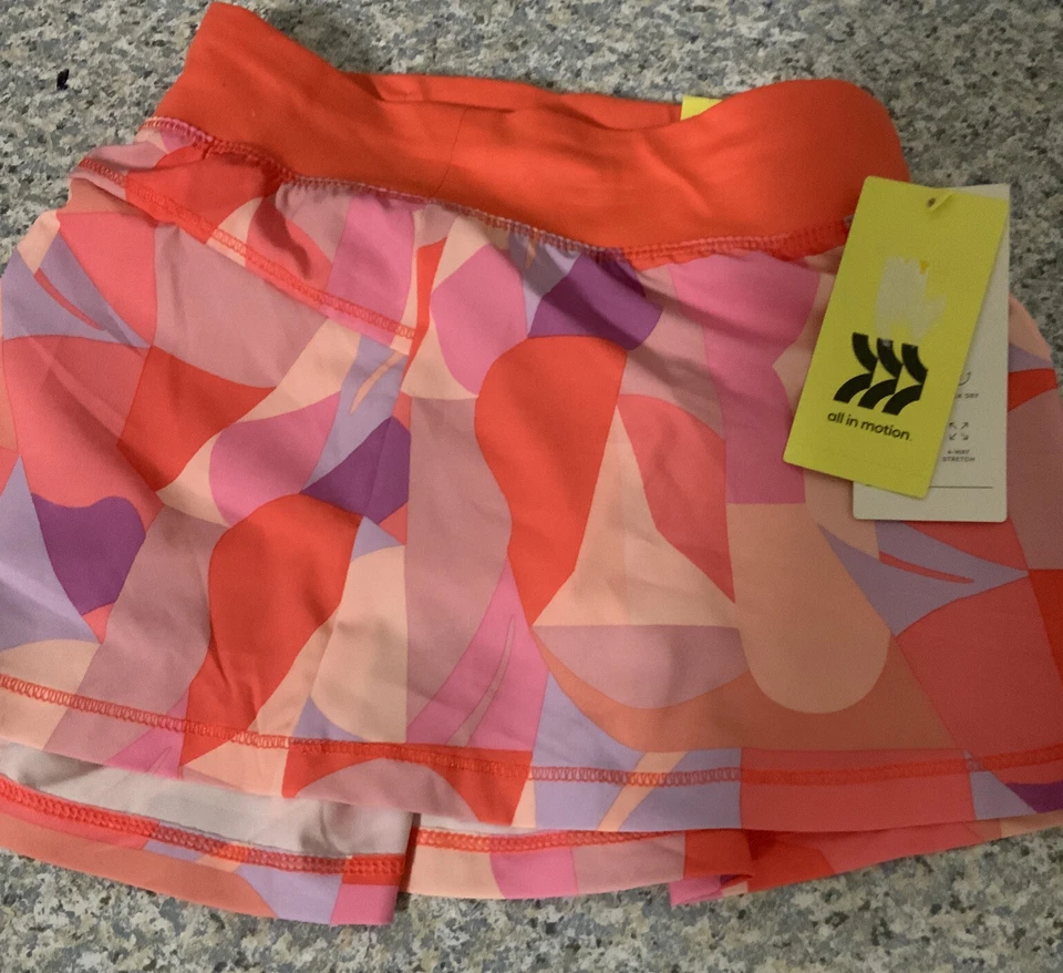 ⚡️C9 Champion девочек 2-в-1 шорты - коралл (XS 4/5) - Изображение 2 из 2