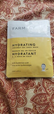 Farmacy Hydrating Coconut Gel Sheet Mask Hyaluronic Acid New. 1 mask