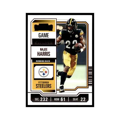 Najee Harris 2023 Panini Contenders Pink #84 Pittsburgh Steelers NM