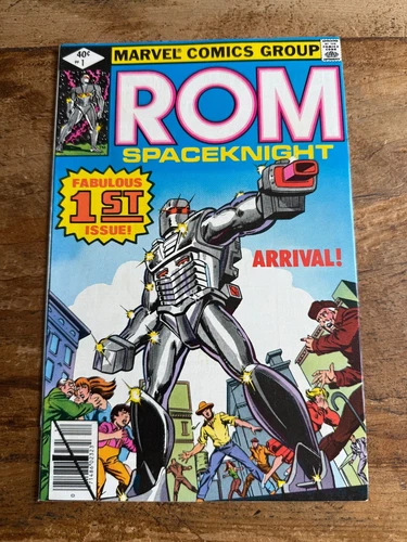 ROM SPACE KNIGHT #1 BUSCEMA ART - MARVEL COMICS 1979 1ST ISSUE ARRIVAL L