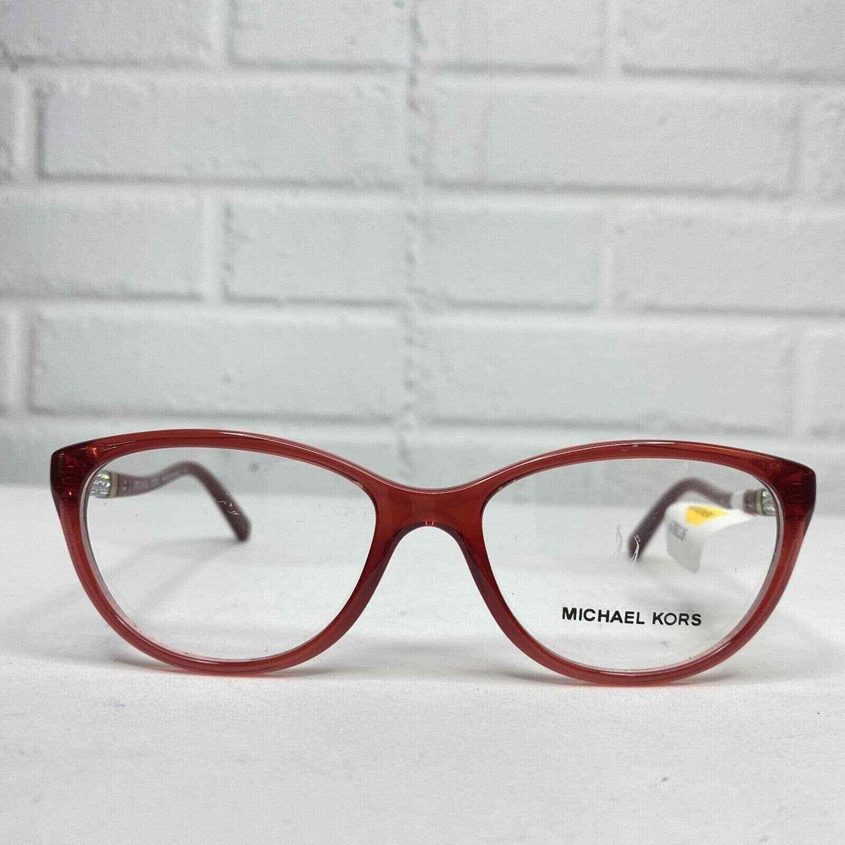 Michael Kors Women\'s‎ Eyeglasses Authentic MK 4021B 3042 Burgundy 52-16 H2507 Michael Kors MK4076 eyeglasses for women in Dark Burgundy main image 2