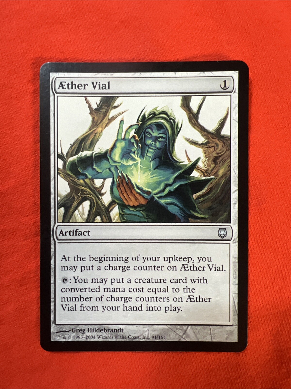 2004 Aether Vial Darksteel Magic the Gathering MTG Uncommon NM