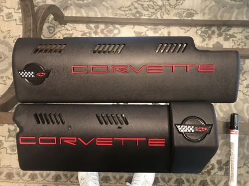 1994-1996 C4 Corvette Fuel Rail Acrylic Letter Kit Lettering Inserts ...