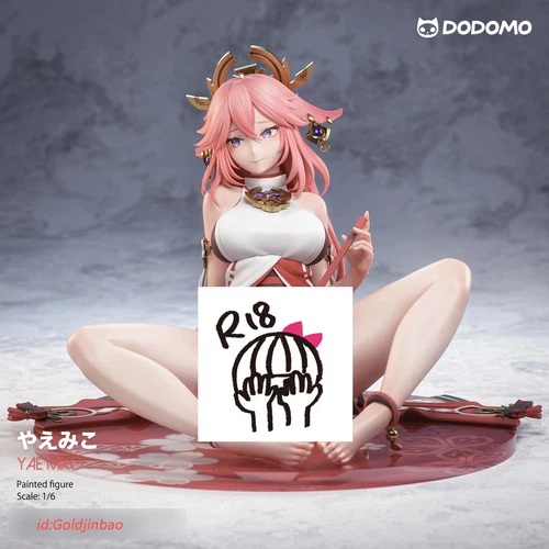 Dodomo Studio Genshin Impact Yae Miko Resin Statue Pre-order 1/6 Replaceable Hot