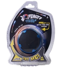 Goliath YoFinity Double Vizion Blue - Trick Light-Up Yo-Yo with LED Lights