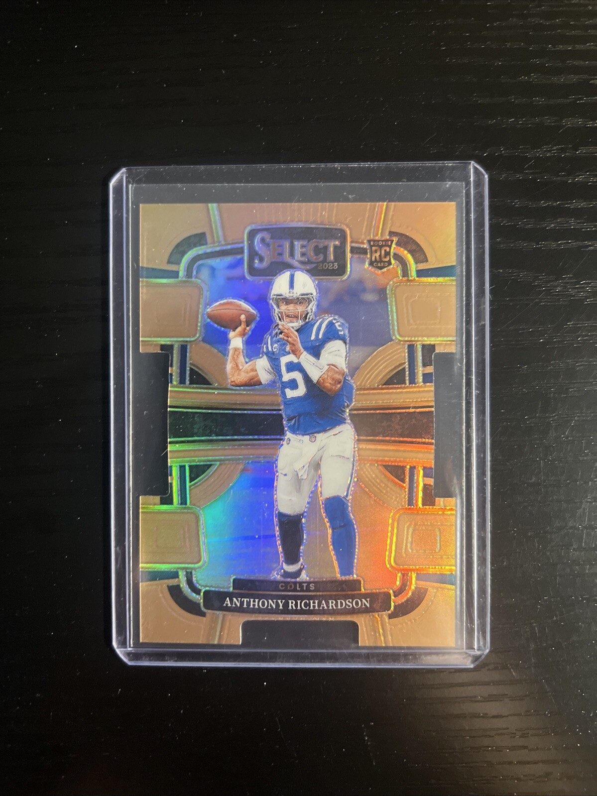 2023 Panini Select - Concourse Anthony Richardson 43 (RC) Copper Die Cut 128/299