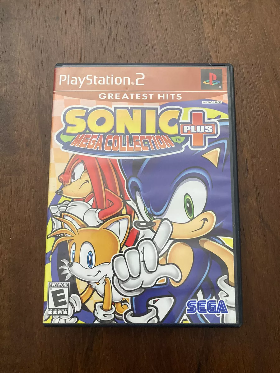 Sonic Mega Collection Plus PS2 PlayStation 2 Greatest Hits Disc Only