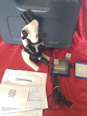 National Lab Optical Microscope Model# 109 Elementary 