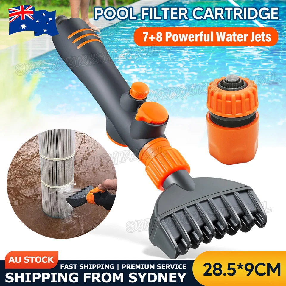 Cleaning Tool Water Wand Tub Spa Filter Swimming Pool Cartridge Cleaner OZ