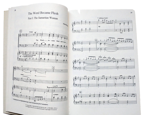 Calvary's Love Music Book Greg Nelson Tom Fettle Phill McHugh 1988 - Picture 7 of 8
