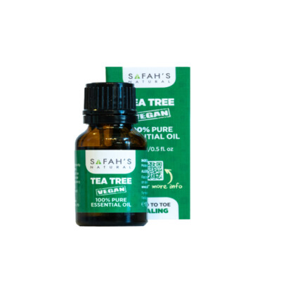 Safah's Natural 100% Pure Essential - Teebaum - Pappermint - Zitrone Vollsortiment