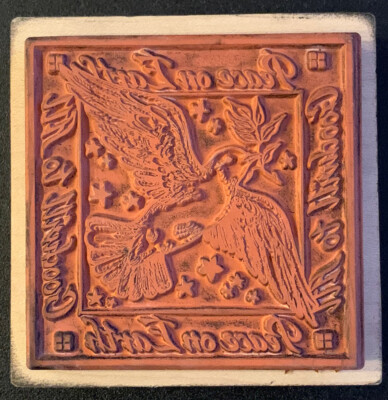 PSX G-1435 Peace On Earth Dove Rubber Stamp | eBay
