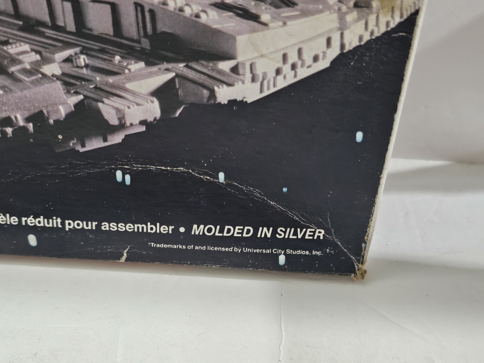Vintage 1978 Monogram Battlestar Galactica Cylon Base Star Model Kit ...