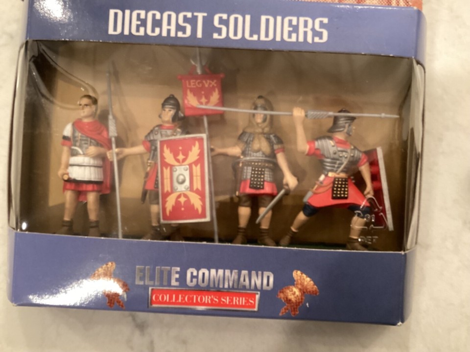 Elite Command Julius Caes Roman Legion Diecast Soldiers eBay