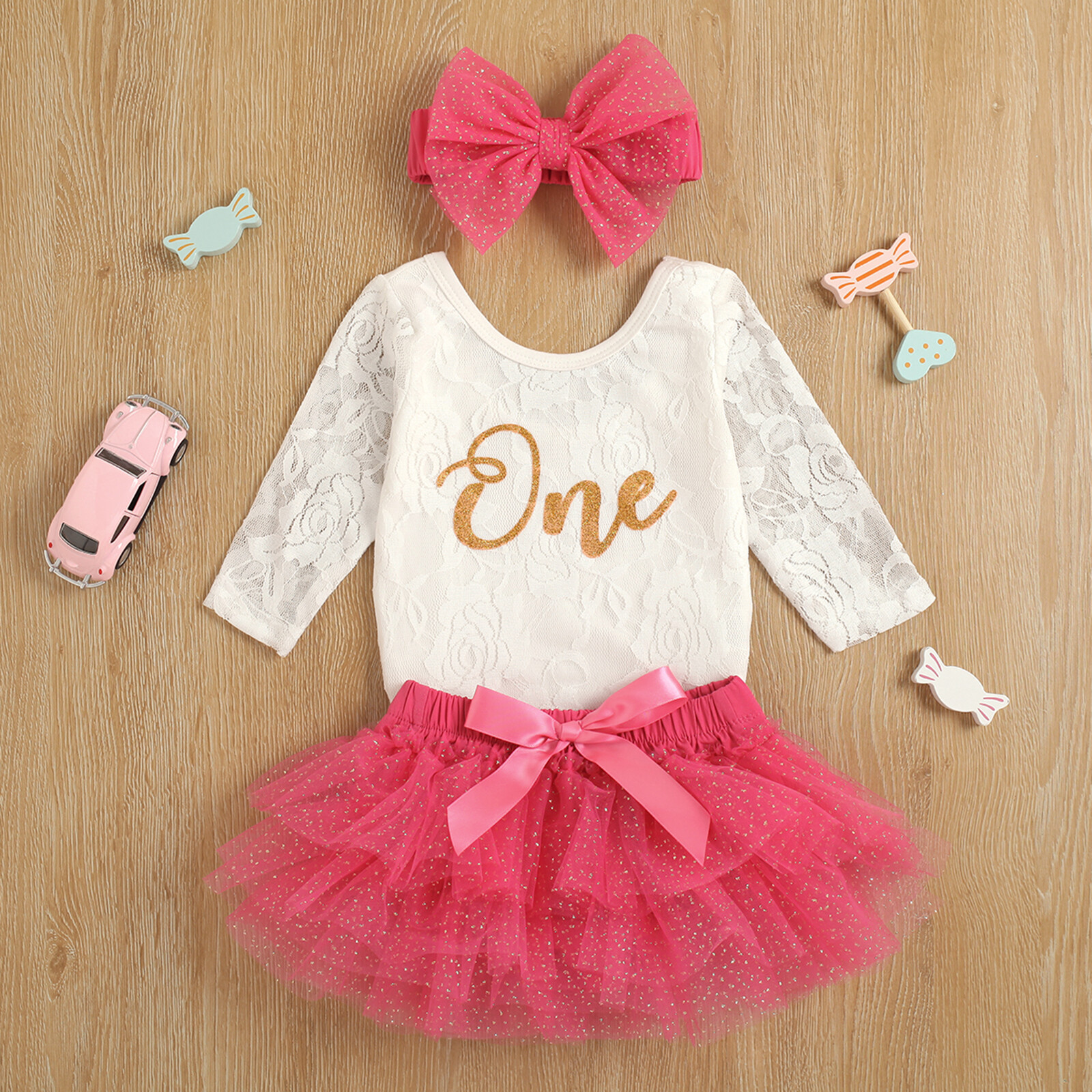 First Birthday Dress Baby Girl 1st Birthday Clothes One Year Old