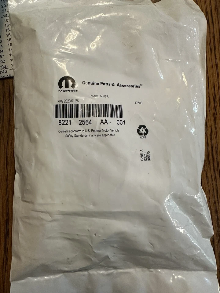 DODGE RAM DURANGO JEEP Grand Cherokee Wheel Lock Set NEW OEM MOPAR 82212564AA - Image 2 of 3