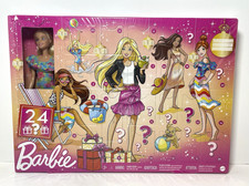 Mattel Barbie Christmas Advent Calendar Includes Doll