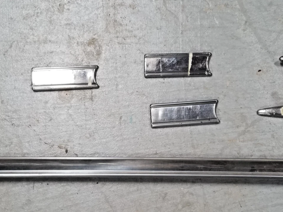1967 Buick Special Side Trim Chrome Molding 10 Piece Lot - Image 4 of 4
