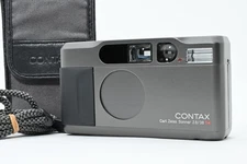 [Christmas Gift] CONTAX T2 Titan Black 35mm Film Camera FroJAPAN [Read MINT]