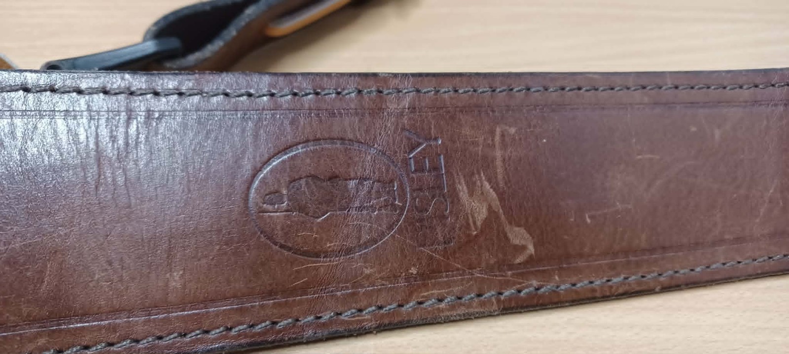 Bisley Traditional Old English Brown  Leather Rifle / Shotgun Sling