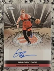 Gradey Dick - Topps Chrome Basketball Autograph | #TAU-GD
