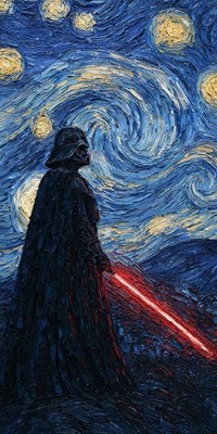 The Dark Side Needs a Break  Poster | Sci-Fi Parody Wall Art | 18x24