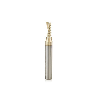Amana Tool 51408-Z Aluminum Up-Cut Spiral Single O Flute 3/16 x 1/2 x 1/4 SC Bit