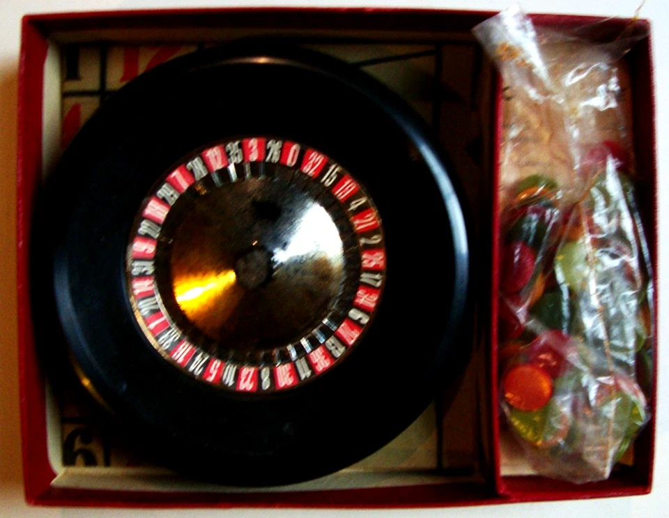 ROULETTE DE LUXE A Bell Production 1948 Casino MADE IN ENGLAND VG+ - Image 2 of 4