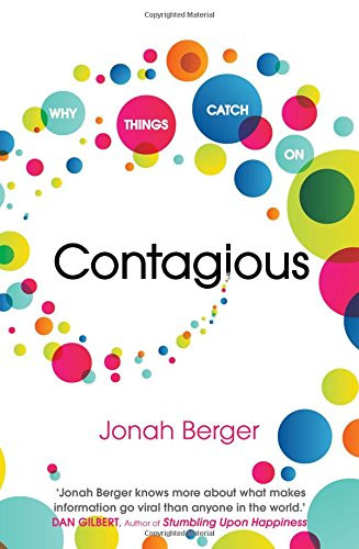 Contagious by Jonah Berger Book The Cheap Fast Free Post - Imagen 1 de 2