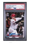 2018 Topps Shohei Ohtani A-17 Team Set PSA 5 EX Rookie RC Angels Dodgers