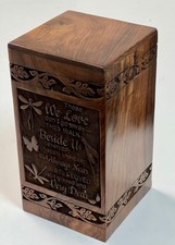 Handcrafted Wooden Cremation Urns for Human Ashes Memorials Funeral