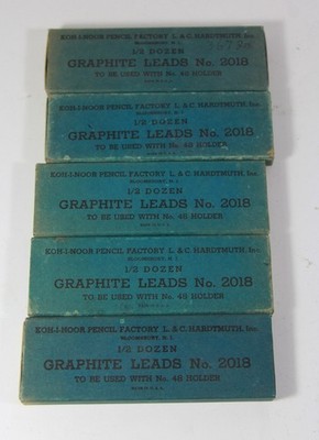 Koh I Noor Graphite Leads No. 2018 for 48 holder - 5 packs