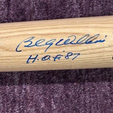 Billy Williams MLB 原始亲笔签名的球棒| eBay