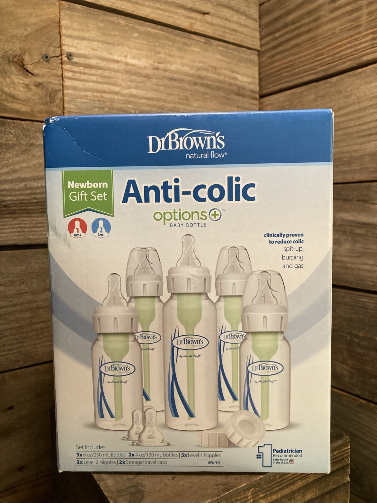 Dr Browns Options Anti-Colic Newborn Feeding Set