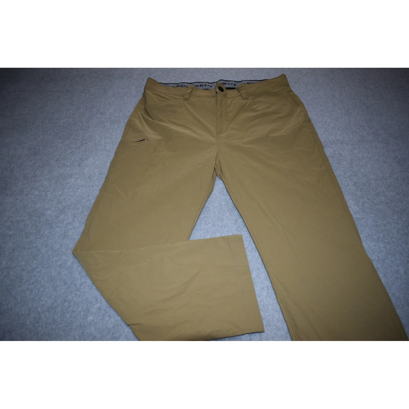 Orvis Outdoor Pants Men 38x30 Tan Water Repellent Stretch Tech 1716851 Fishing
Opens in a new window