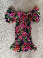 FARM Rio Toucan Mini Dress, Size XS
