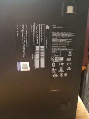 HP ProDesk 600 G4 SFF i5-8500 3.0GHz 8GB RAM 256GB SSD Windows 11 Pro - Picture 8 of 8