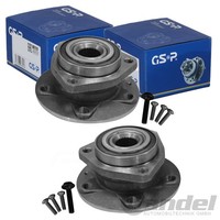 2X GSP Radlager Satz Vorne Beidseitig Hinten Passend FÜR Audi A3 Q2 Q3 TT Seat