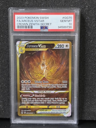 Arceus VSTAR graded PSA 10 for sale on eBay