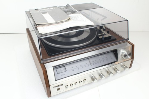 Vintage Meriton HF-2500 Integrated Stereo Receiver Record Player