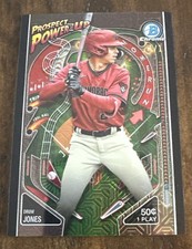 2024 Bowman Chrome Prospect Power-Up Druw Jones PP-4 Superfractor 1/1