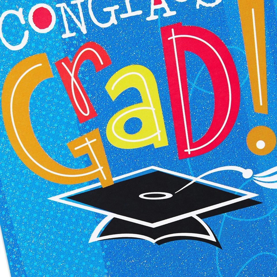 Hallmark Pack of Graduation Cards, Congrats (10 Cards with Envelopes) - Image 4 of 4
