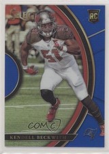 2017 Panini Select Concourse Blue Prizm 29/149 Kendell Beckwith #37 yf0