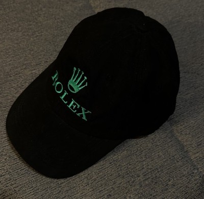 Vintage Rolex Baseball Cap Cobra Hat Green Crown Logo Classic