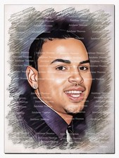 Chris Brown--C79--Print Keychain