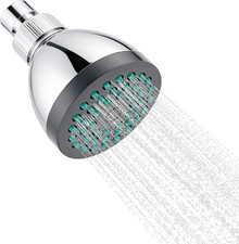 High Pressure Shower Head 3 Inch Fixed Shower Head Metal Rainfall Overhead Showe