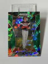 2019 Panini Prizm Draft Picks Green Ice Prizm 2/18 Bobby Witt Jr #94