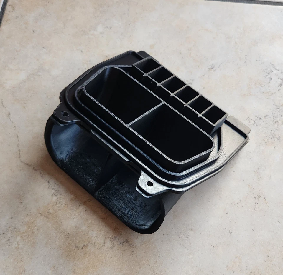 Snorkel Airbox Filtro Aria Cf Moto 450 MT IBEX 450 - Imagen 3 de 4